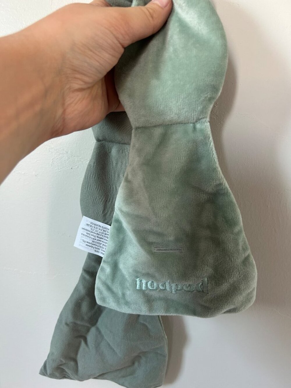 Like New Nodpod Weighted Sleep Mask Sage Green - Picture 4 of 5